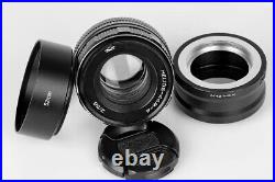 Soviet lens HELIOS 44M-4 2/58 Vintage camera lens M42 (BIOTAR copy) /Sony E NEX