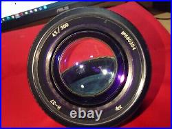 Soviet vintage lens industar-37 4.5/300 FKD camera
