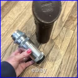 Steinheil München Telephoto f/4.5 Fixed/Prime Aluminum Vintage Camera Lens