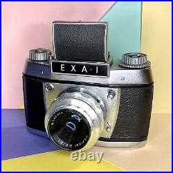 Stunning Exa Exacta I 35mm SLR Camera & 50mm Lens Tested! Lomo Vintage Working