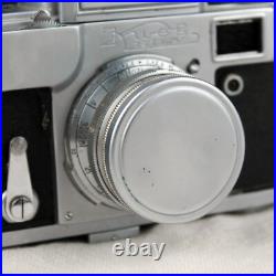TESTED! 1958 KIEV-3 Vintage Soviet RF CAMERA JUPITER-8 lens f2/50 35mm