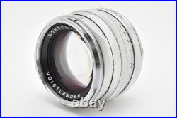 TOP Mint Voigtlander Nokton Vintage Line 50mm f/1.5 Aspherical II VM MC #565A