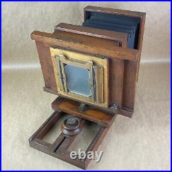 Tailboard Studio Camera With 4x5 Sliding Back & Petzval Type Lens
