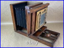 Tailboard Studio Camera With 4x5 Sliding Back & Petzval Type Lens