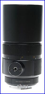 Telyt-R 14/250 mm Leitz Canada Leica SLR camera vintage lens f=250 f4