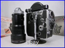 Tested & Working BOLEX 16mm MOVIE CAMERA With Zoom Lens & Factory Instructions