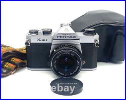 Tested & Working Vintage Asahi Pentax K1000 Camera, 50mm f/1.7 SMC Pentax-M Lens