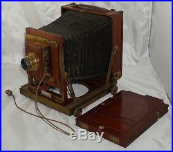 Thornton Pickard Triple Extension Imperial 5x7 Field Camera with Goerz Dagor Lens