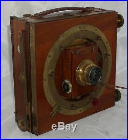 Thornton Pickard Triple Extension Imperial 5x7 Field Camera with Goerz Dagor Lens