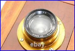 Thornton Pickard Triple Imperial Half Plate Mahogany Brass Camera VGC Wray Lens