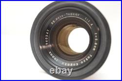 Tokyo Kogaku RE Auto Topcor 5.8cm F1.4 Lens Good Condition Vintage Camera Gear