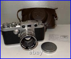 Tower 46 Rangefiner Camera RARE withNIKKOR S. C 5cm f1.4 Lens & Case EUC+ Tested