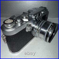 Tower 46 Rangefiner Camera RARE withNIKKOR S. C 5cm f1.4 Lens & Case EUC+ Tested