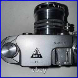 Tower 46 Rangefiner Camera RARE withNIKKOR S. C 5cm f1.4 Lens & Case EUC+ Tested