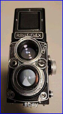 UNTESTED VTG Rolleiflex Heidosmat 12.8 Camera Franke & Heidecke Braunschweig