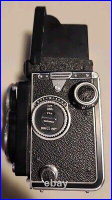 UNTESTED VTG Rolleiflex Heidosmat 12.8 Camera Franke & Heidecke Braunschweig