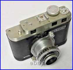 Universal Buccaneer Bakelite 1945 35mm Film Camera with 50mm lens Vintage Camera Universal Buccaneer Bakelite 1945 35mm Film Camera with 50mm lens Vintage Camera