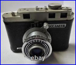 Universal Buccaneer Bakelite 1945 35mm Film Camera with 50mm lens Vintage Camera Universal Buccaneer Bakelite 1945 35mm Film Camera with 50mm lens Vintage Camera