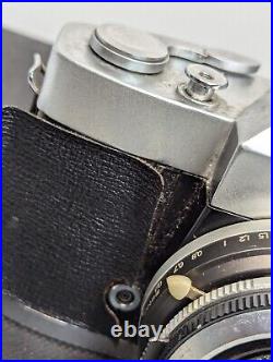 Untested Vintage Topcon Camera With Rare Topcor Lens Tokyo Kogaku F 2.8 5cm