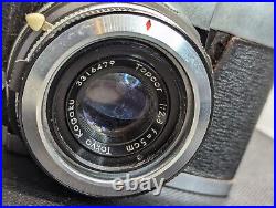 Untested Vintage Topcon Camera With Rare Topcor Lens Tokyo Kogaku F 2.8 5cm
