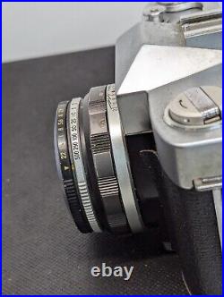 Untested Vintage Topcon Camera With Rare Topcor Lens Tokyo Kogaku F 2.8 5cm