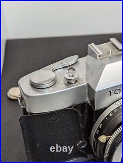 Untested Vintage Topcon Camera With Rare Topcor Lens Tokyo Kogaku F 2.8 5cm