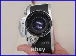 VINTAGE 1960 MIRANDA D 35mm CAMERA, SOLIGOR MIRANDA 1.9 LENS READ