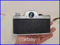 VINTAGE 1960 MIRANDA D 35mm CAMERA, SOLIGOR MIRANDA 1.9 LENS READ