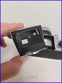 VINTAGE 1960 MIRANDA D 35mm CAMERA, SOLIGOR MIRANDA 1.9 LENS READ