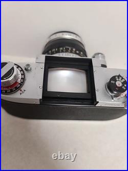 VINTAGE 1960 MIRANDA D 35mm CAMERA, SOLIGOR MIRANDA 1.9 LENS READ