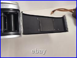 VINTAGE 1960 MIRANDA D 35mm CAMERA, SOLIGOR MIRANDA 1.9 LENS READ