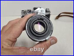 VINTAGE 1960 MIRANDA D 35mm CAMERA, SOLIGOR MIRANDA 1.9 LENS READ