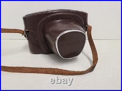VINTAGE 1960 MIRANDA D 35mm CAMERA, SOLIGOR MIRANDA 1.9 LENS READ
