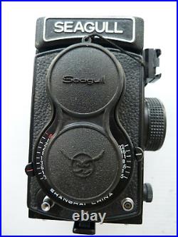 VINTAGE 1963 Seagull Medium Format TLR Camera, HAIOU SA-81 75mm 3.5Lens Read