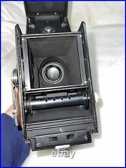 VINTAGE ANSCO Automatic Reflex Twin Lens TLR Camera f 3.5 83 mm Lens UNTESTED