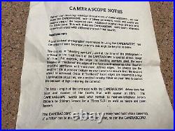 VINTAGE CAMERA LENS KALEIDOSCOPE Mirror Camerascope
