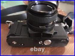 VINTAGE CAMERA MINOLTA X-700 MPS LENS 50 mm BATTERY NEW 100% WORK PRE OWNED