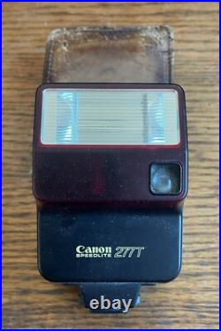 VINTAGE CANON AE-1 PROGRAM 35MM SLR CAMERA WithPHOENIX ZOOM LENS & SPEEDLITE FLASH