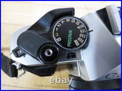VINTAGE CANON AE1 35mm CAMERA 50mm CANON FD VIVITAR 35-70mm LENS WINDER TESTED VINTAGE CANON AE1 35mm CAMERA 50mm CANON FD VIVITAR 35-70mm LENS WINDER TESTED