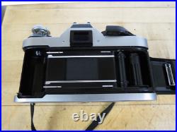 VINTAGE CANON AE1 35mm CAMERA 50mm CANON FD VIVITAR 35-70mm LENS WINDER TESTED VINTAGE CANON AE1 35mm CAMERA 50mm CANON FD VIVITAR 35-70mm LENS WINDER TESTED