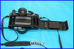 VINTAGE CANON EF 35mm CAMARA WITH A CANON LENS FD 28mm, SERIAL NUMBER 349450