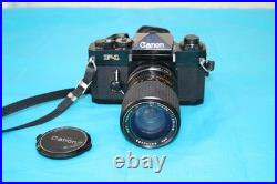 VINTAGE CANON F1 35mm CAMARA WITH A RMC TOKINA 35-105 LENS, SN 531507 VINTAGE CANON F1 35mm CAMARA WITH A RMC TOKINA 35-105 LENS, SN 531507