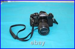 VINTAGE CANON F1 35mm CAMARA WITH A RMC TOKINA 35-105 LENS, SN 531507 VINTAGE CANON F1 35mm CAMARA WITH A RMC TOKINA 35-105 LENS, SN 531507