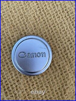 VINTAGE CANON III RANGEFINDER 35mm Camera Serenar 50MM Lens EX Condition + CASE