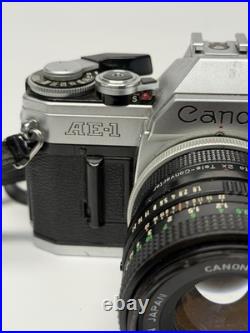 VINTAGE Canon AE-1 35mm SLR Camera with 50mm 11.8 Lens