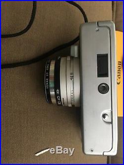 VINTAGE Canon Canonet QL17 GIII QL Rangefinder Film Camera 40mm 11.7 Lens