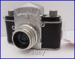 VINTAGE EXA JHAGEE DRESDEN CAMERA with carl zeiss jena lens working (t24)