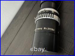 VINTAGE EXAKTA VX 1000 35mm CAMERA W TELEPHOTO LENS PIESKER BERLIN WEST GERMANY