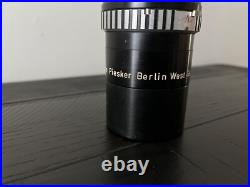 VINTAGE EXAKTA VX 1000 35mm CAMERA W TELEPHOTO LENS PIESKER BERLIN WEST GERMANY