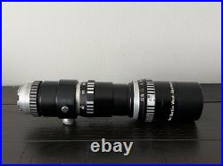 VINTAGE EXAKTA VX 1000 35mm CAMERA W TELEPHOTO LENS PIESKER BERLIN WEST GERMANY